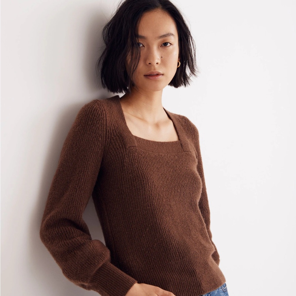 Melwood Square-Neck Pullover Sweater | Madewell | SM